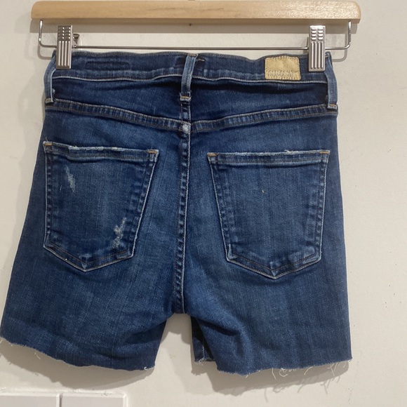 Citizens of Humanity Premium Vintage Rocket High Rise Skinny Denim Shorts 24 - Picture 5 of 12
